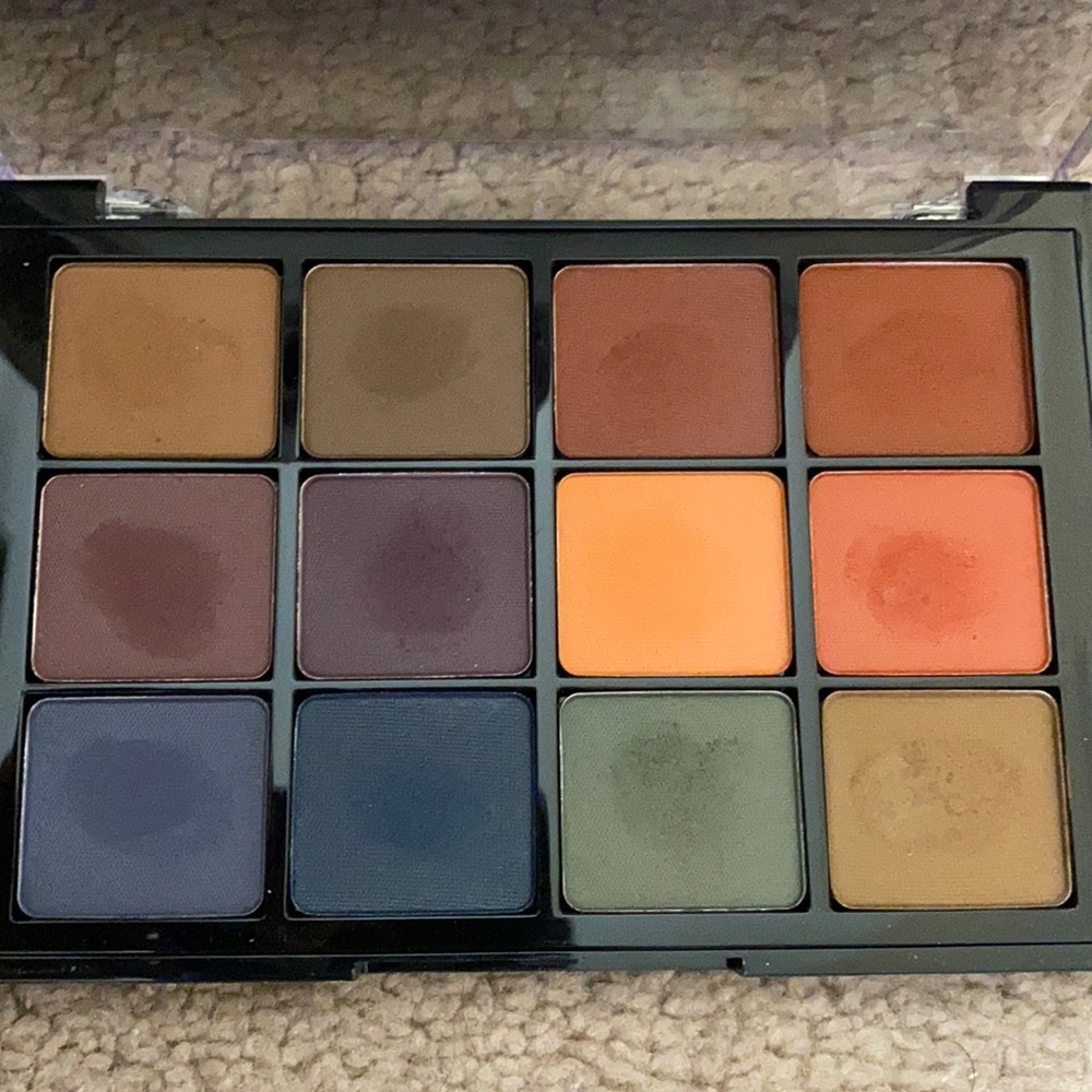 Viseart dark matte palette